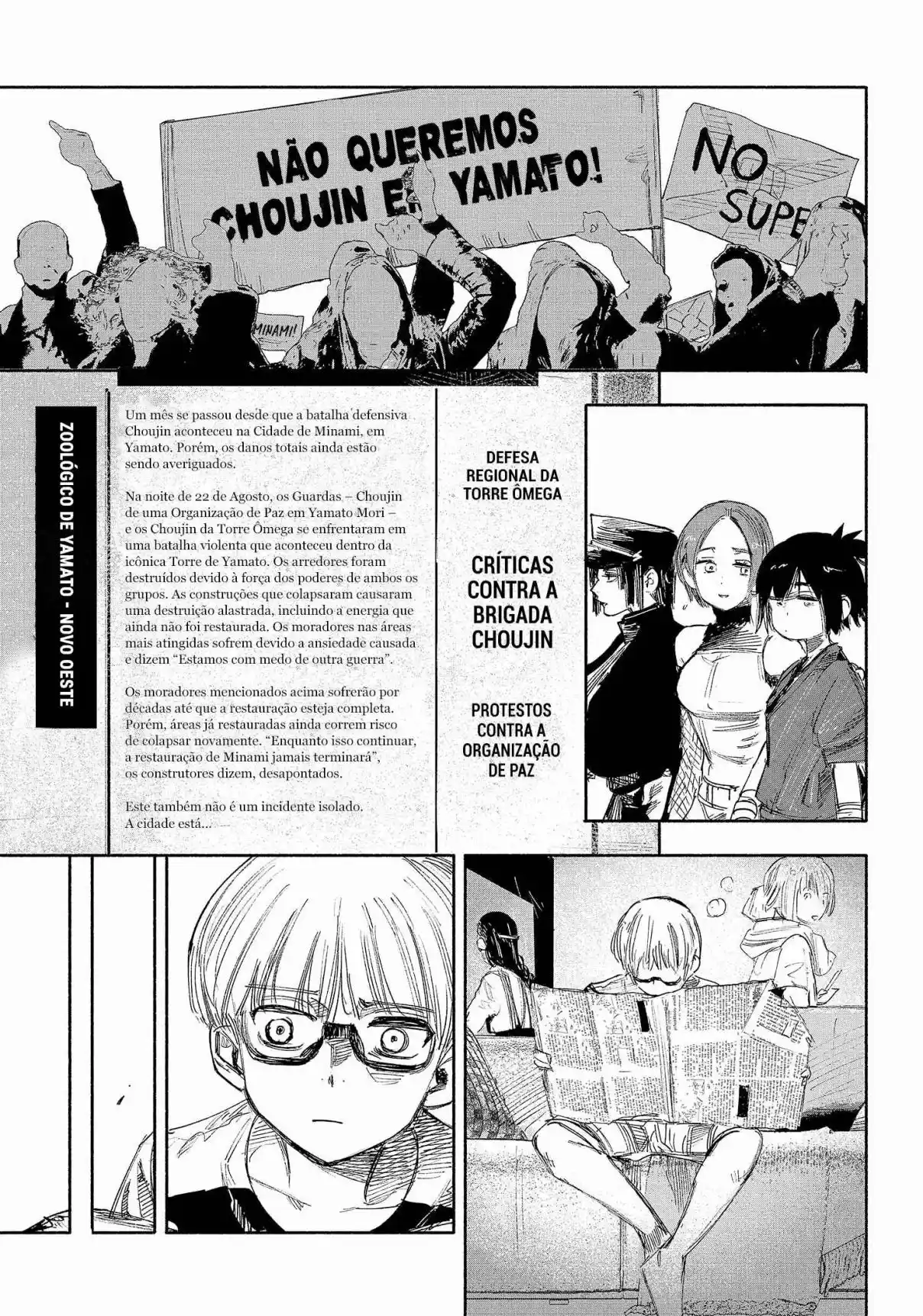 Read Choujin X pt_BR Manga Online