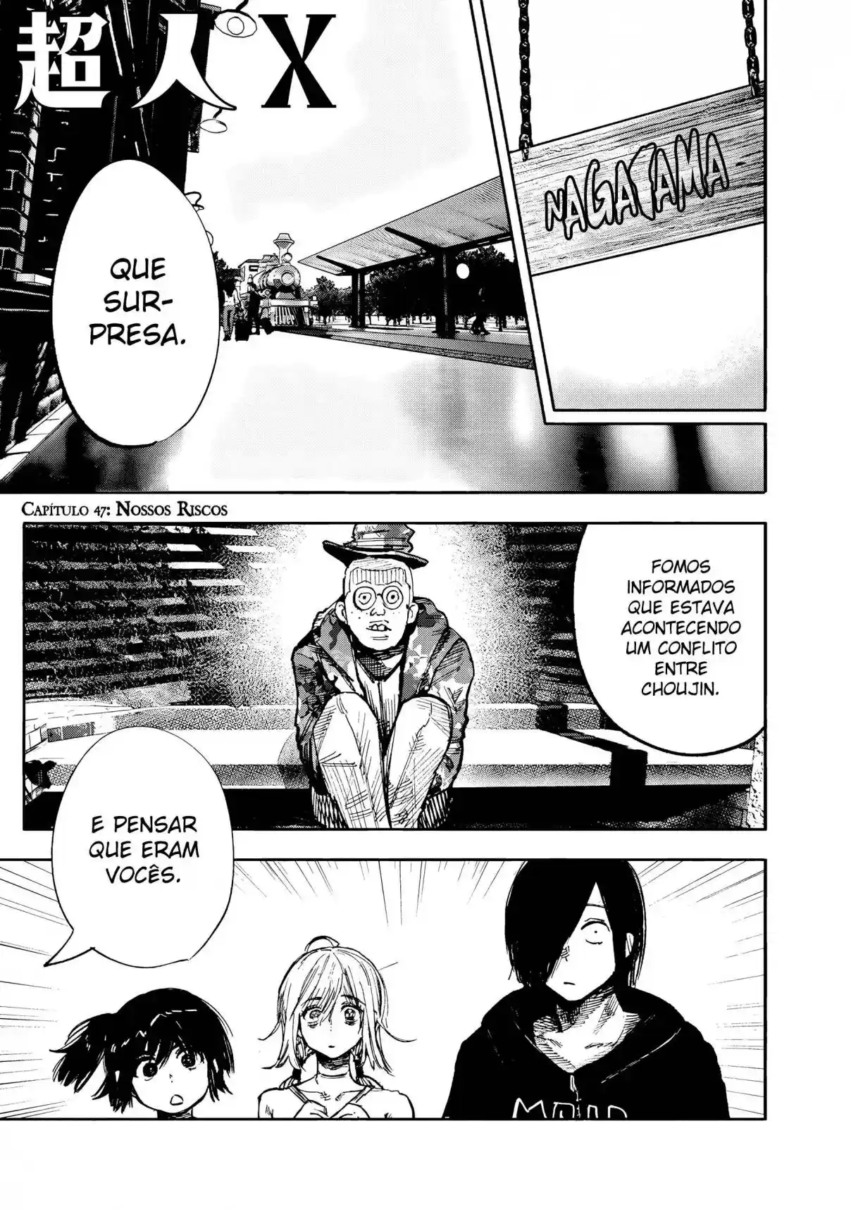 Read Choujin X pt_BR Manga Online