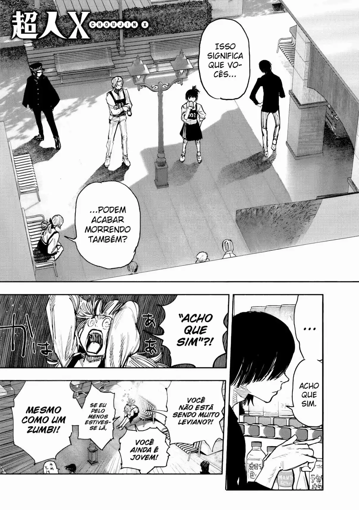 Read Choujin X pt_BR Manga Online