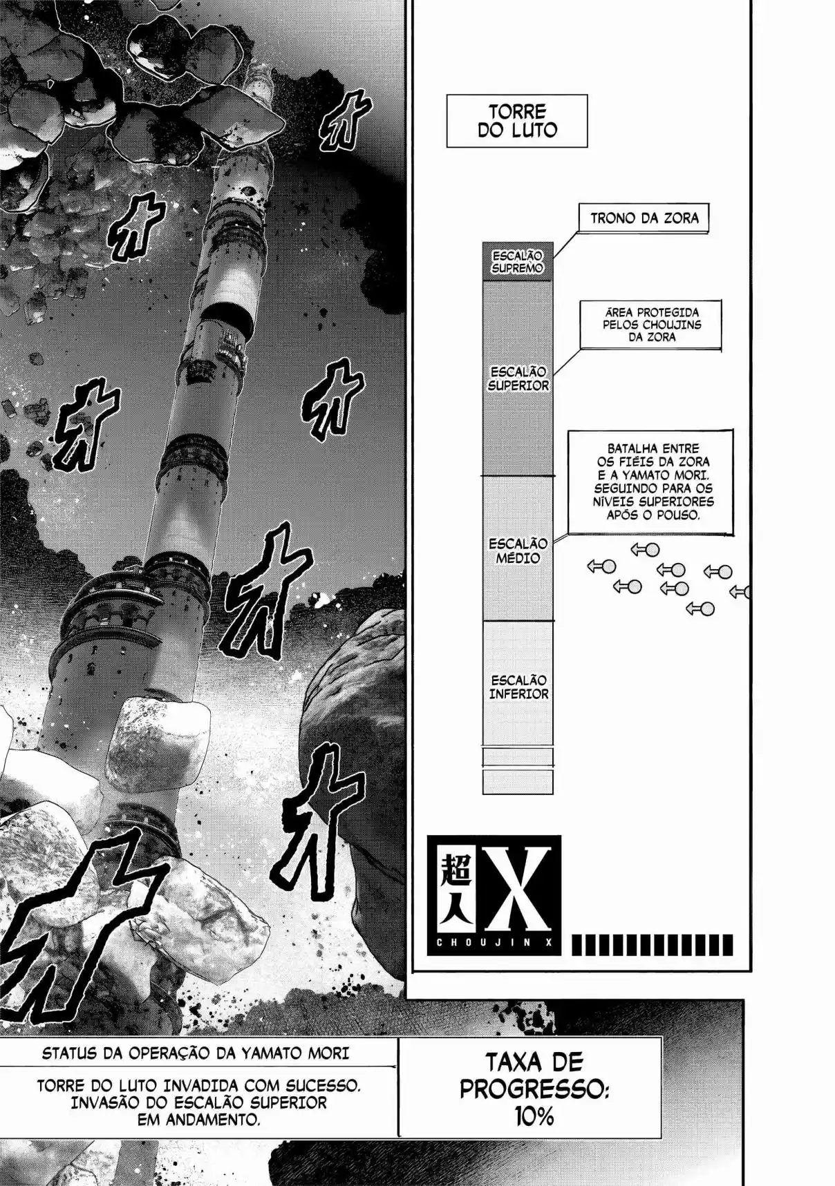 Read Choujin X pt_BR Manga Online