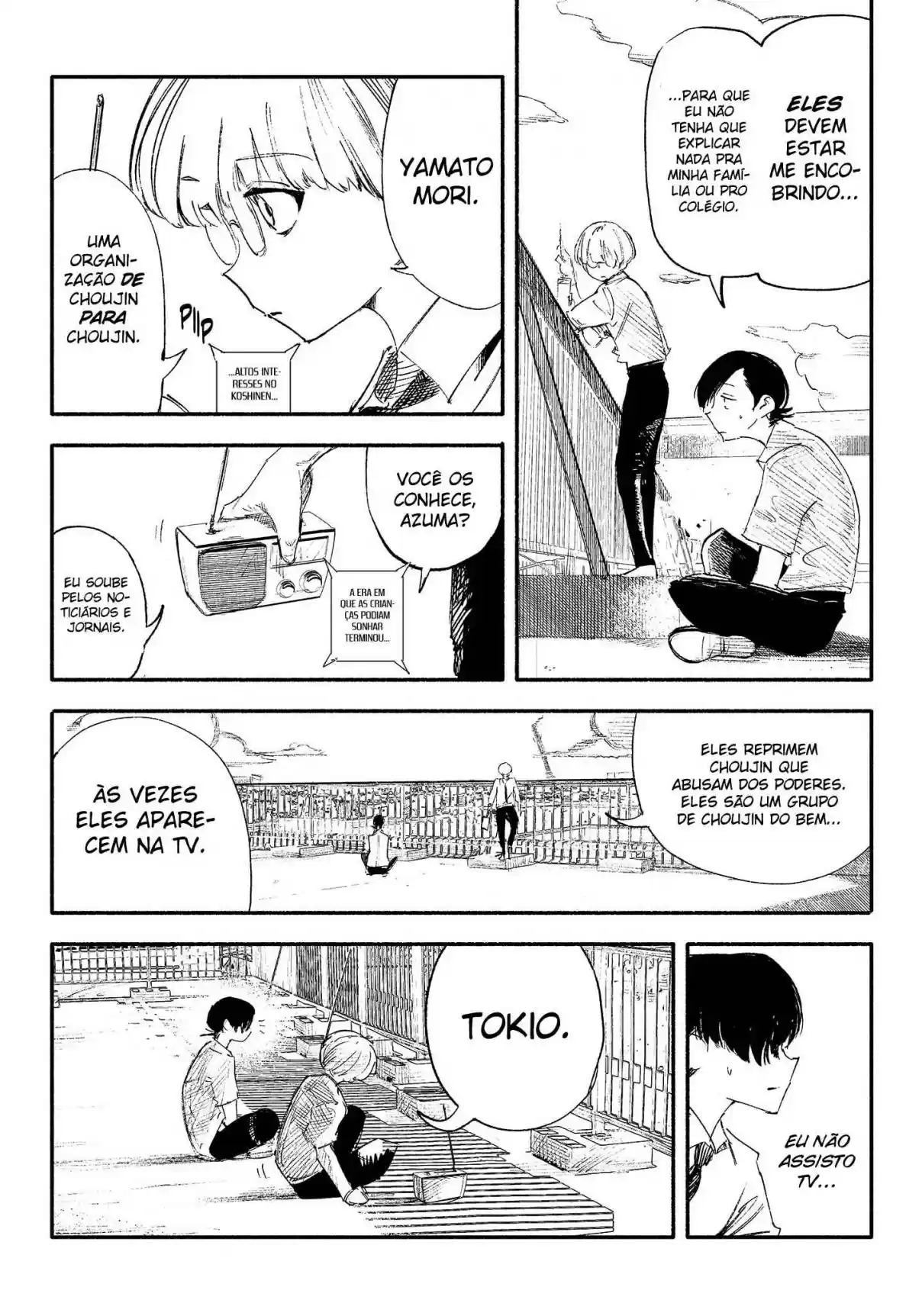Read Choujin X pt_BR Manga Online