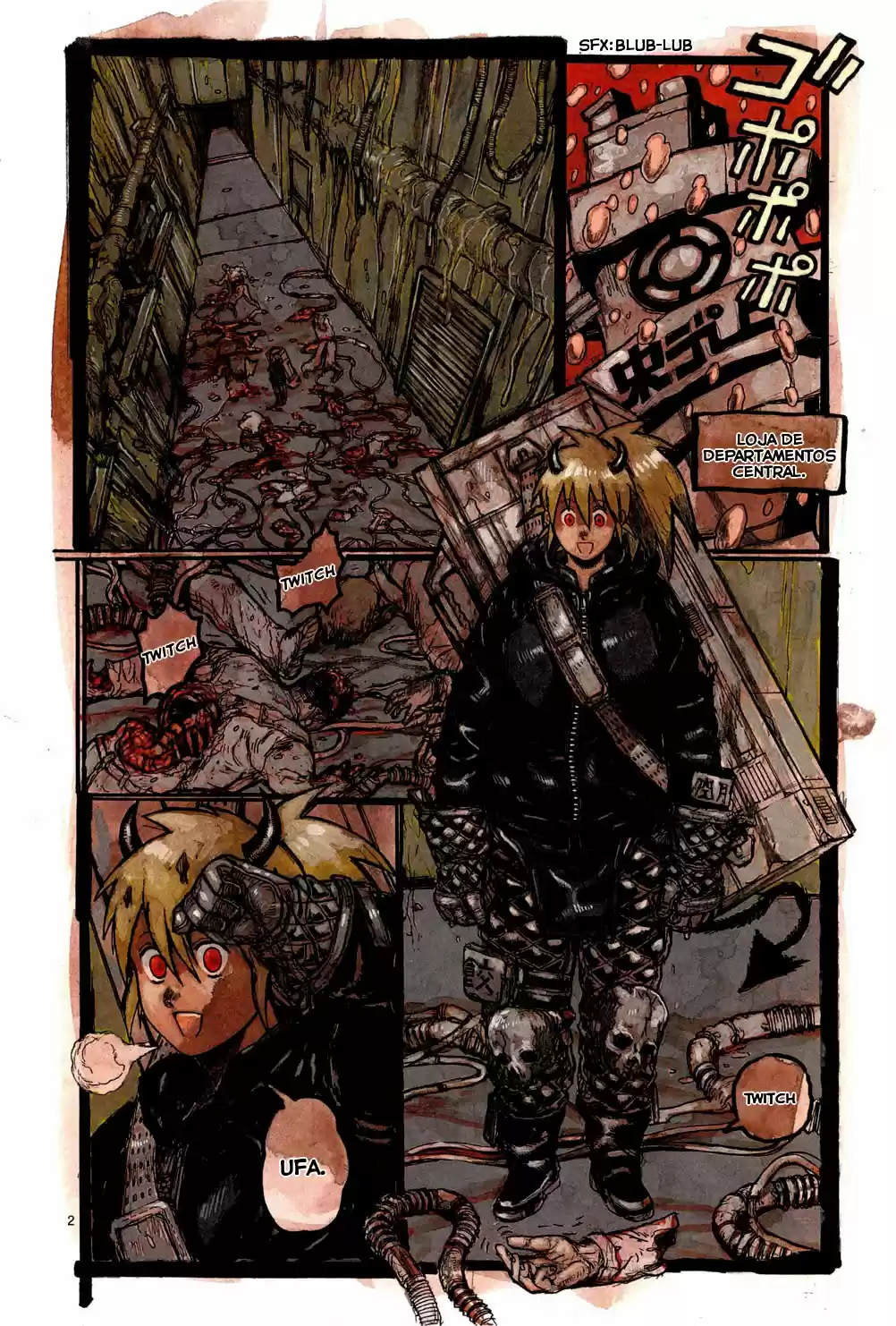 Read Dorohedoro pt_br Manga Online
