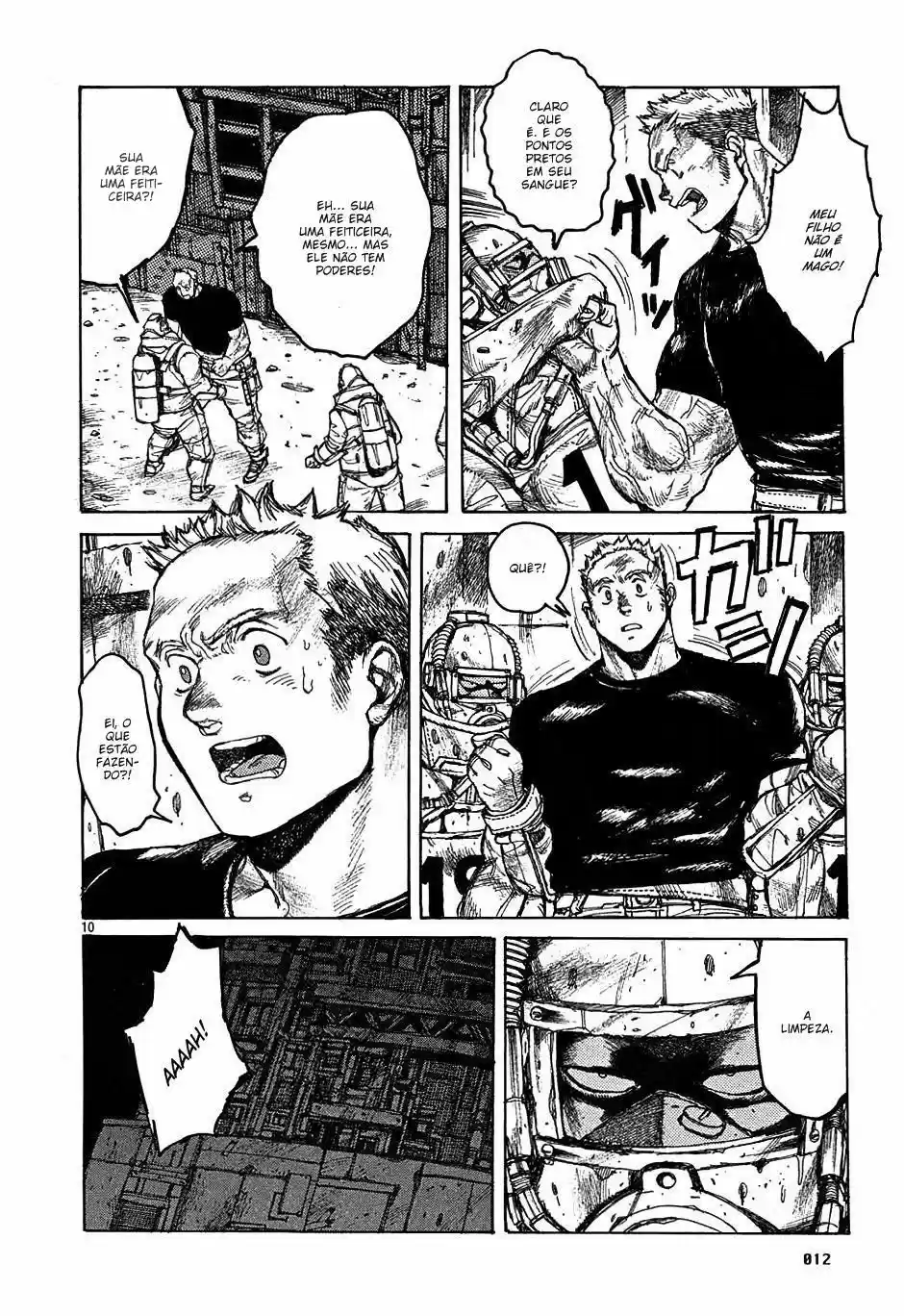 Read Dorohedoro pt_br Manga Online