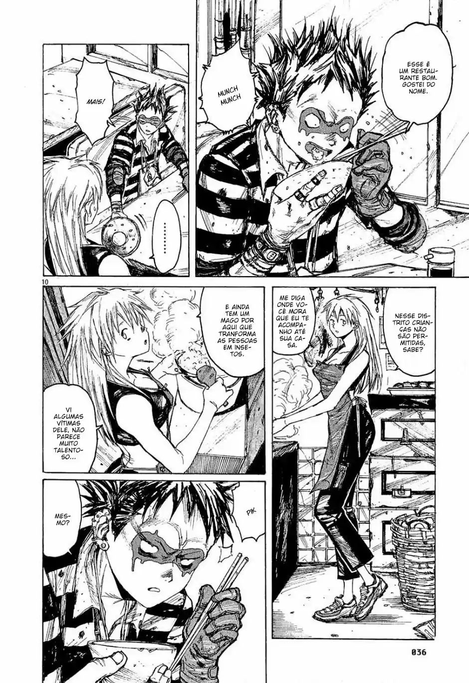 Read Dorohedoro pt_br Manga Online