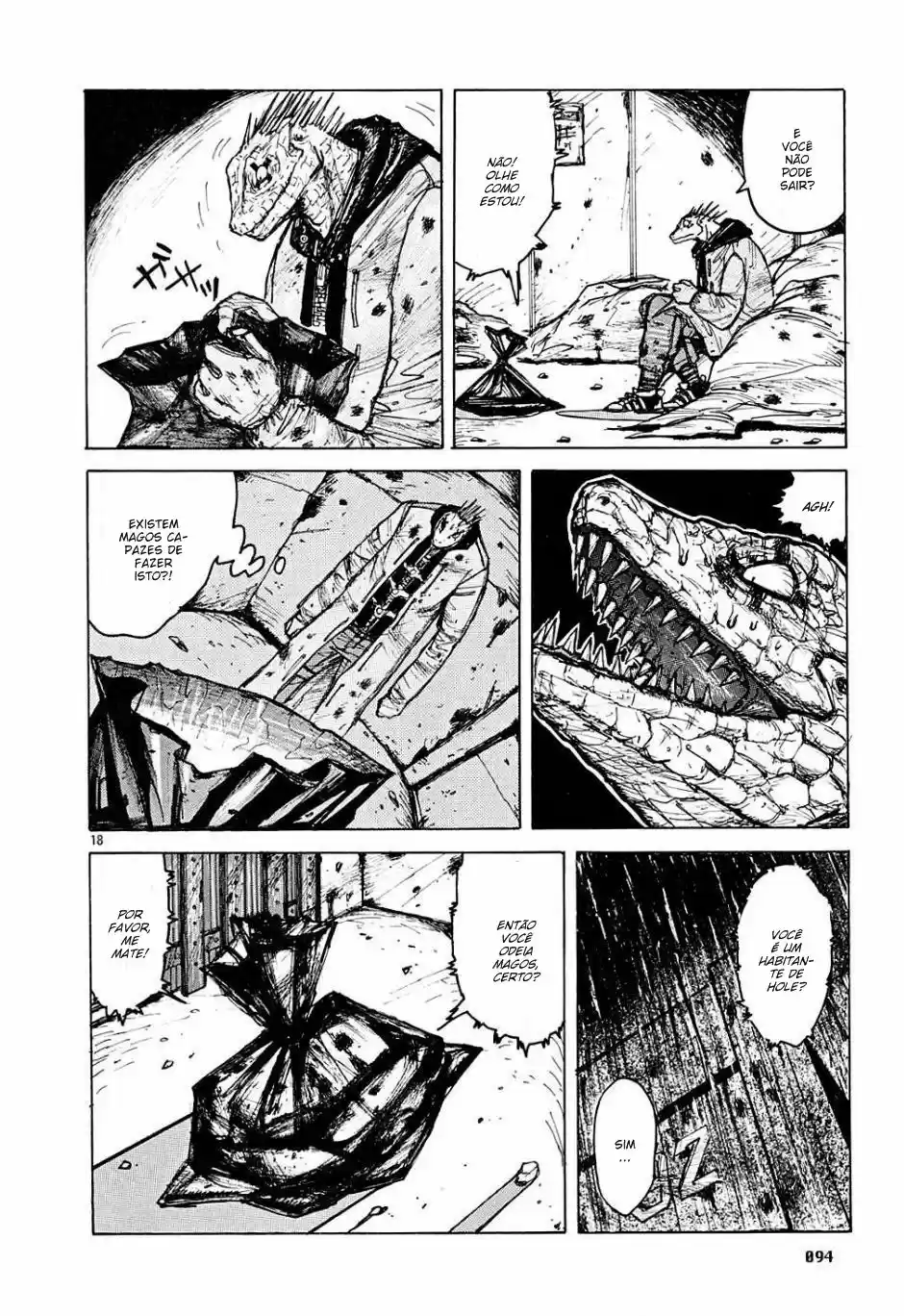 Read Dorohedoro pt_br Manga Online
