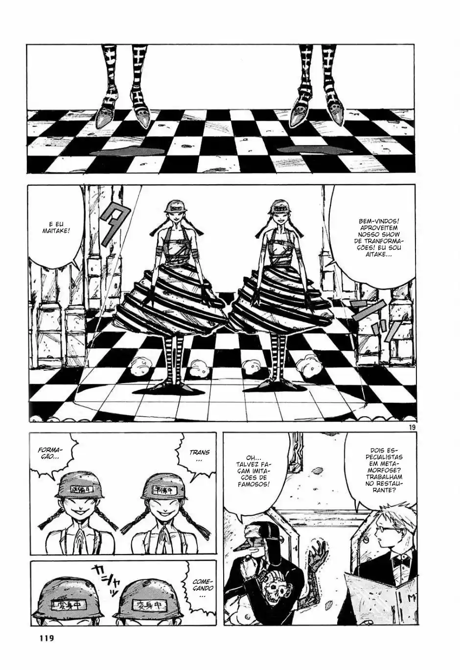 Read Dorohedoro pt_br Manga Online