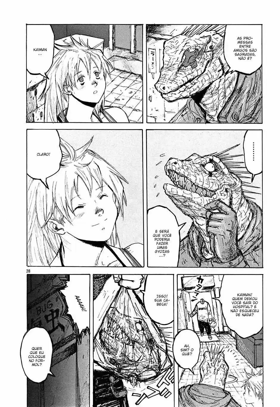 Read Dorohedoro pt_br Manga Online