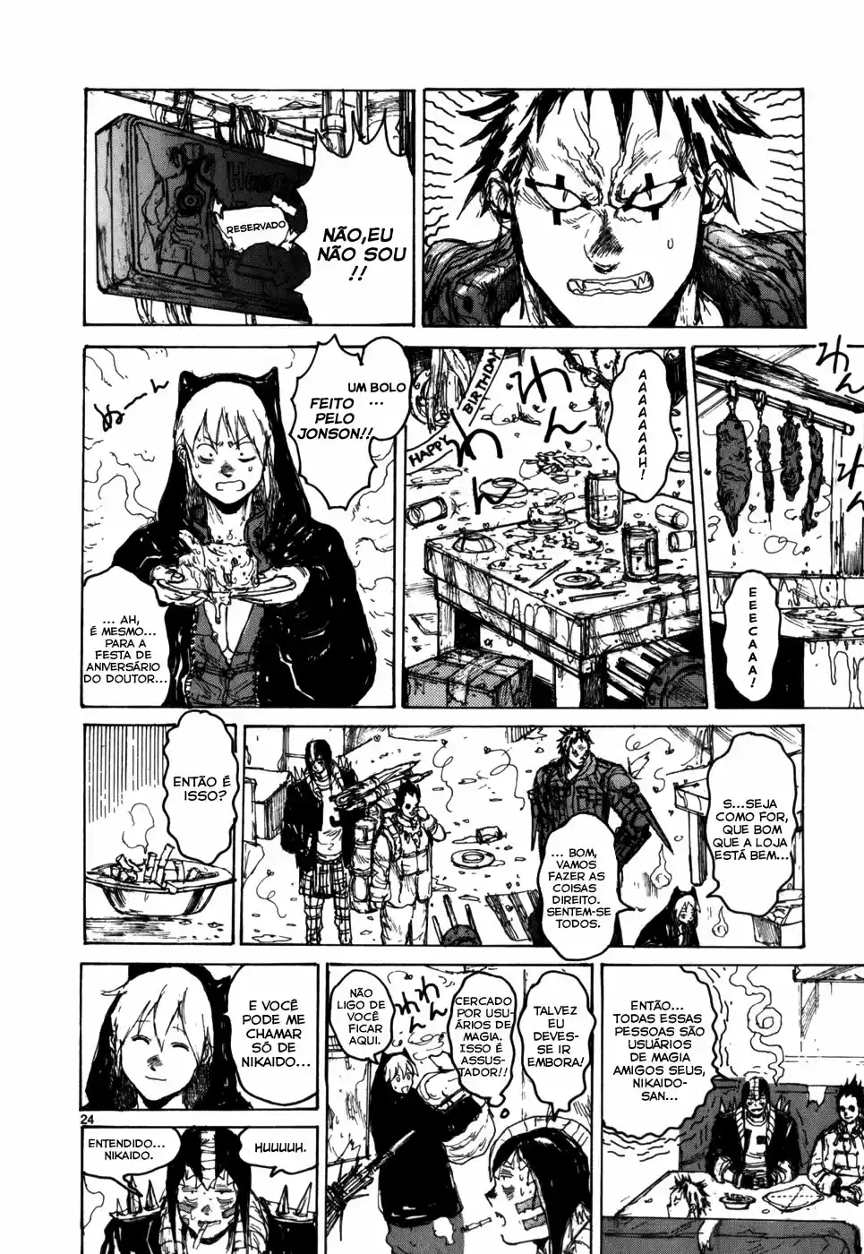 Read Dorohedoro pt_br Manga Online