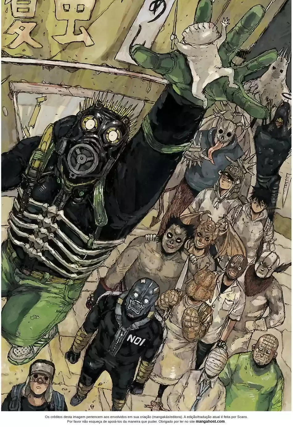 Read Dorohedoro pt_br Manga Online
