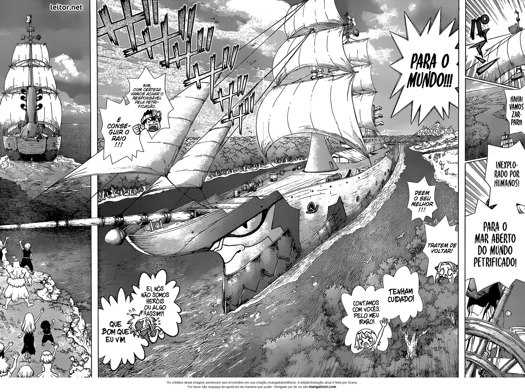 Read Dr. Stone pt_BR Manga Online