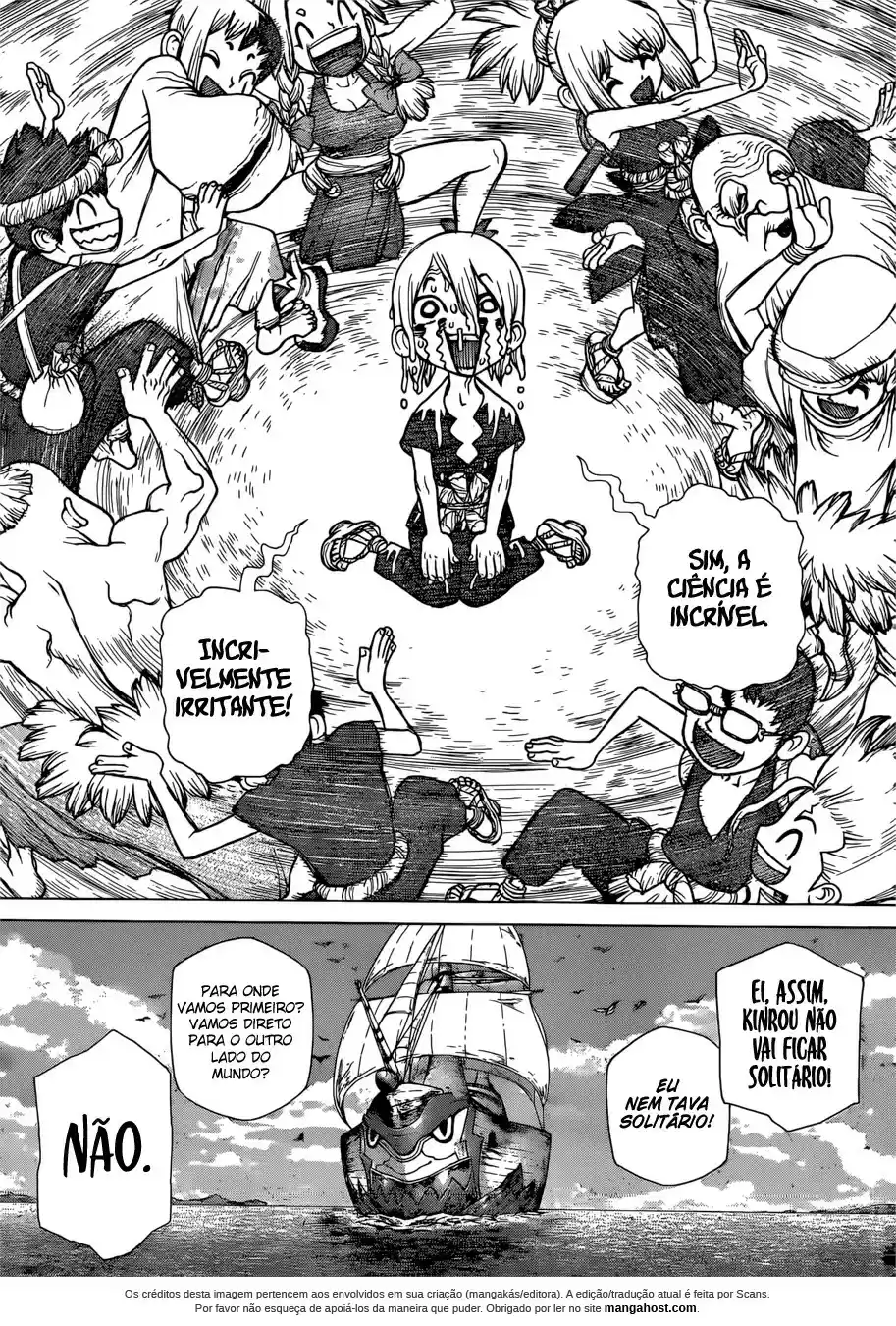 Read Dr. Stone pt_BR Manga Online