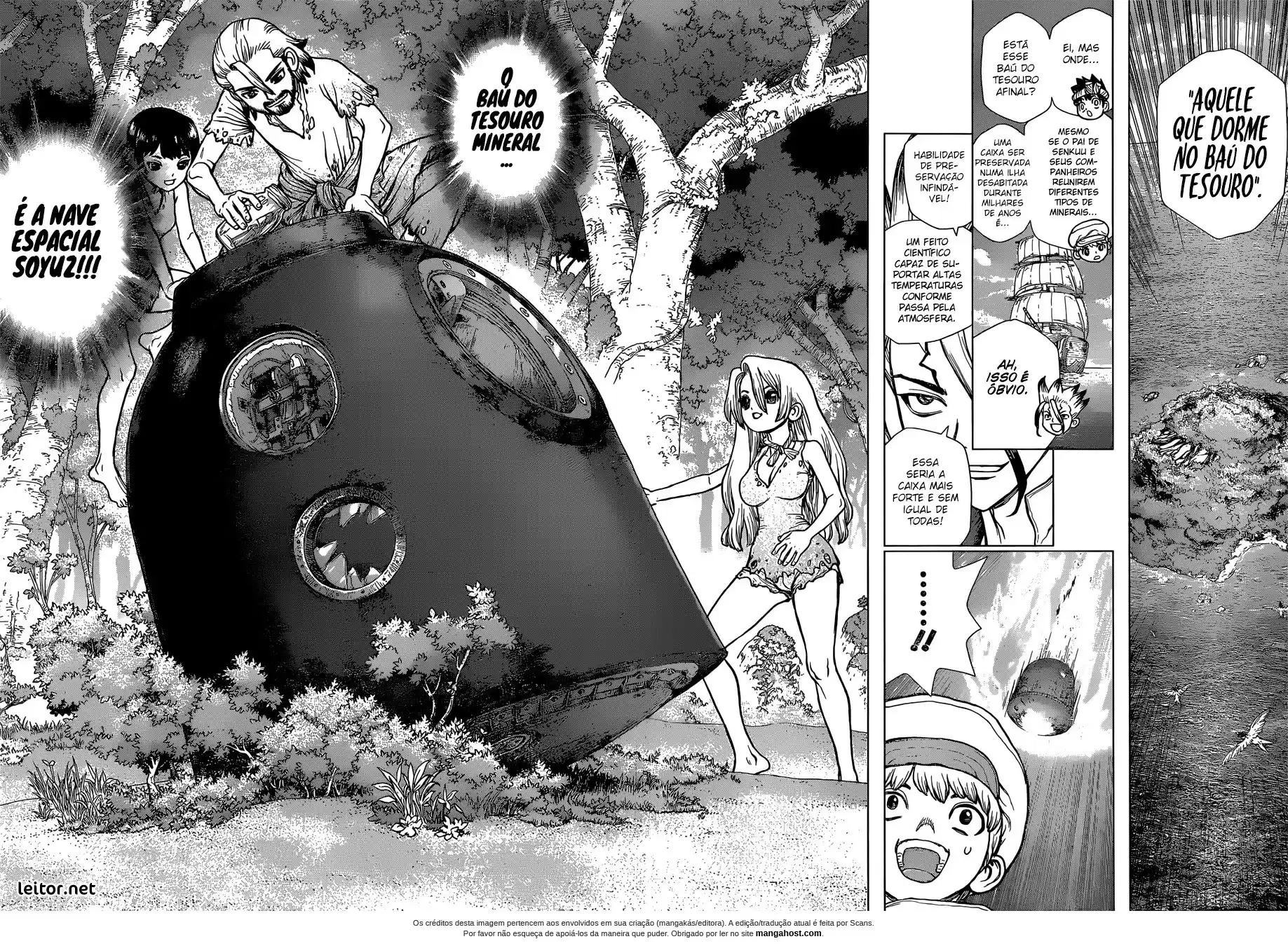 Read Dr. Stone pt_BR Manga Online