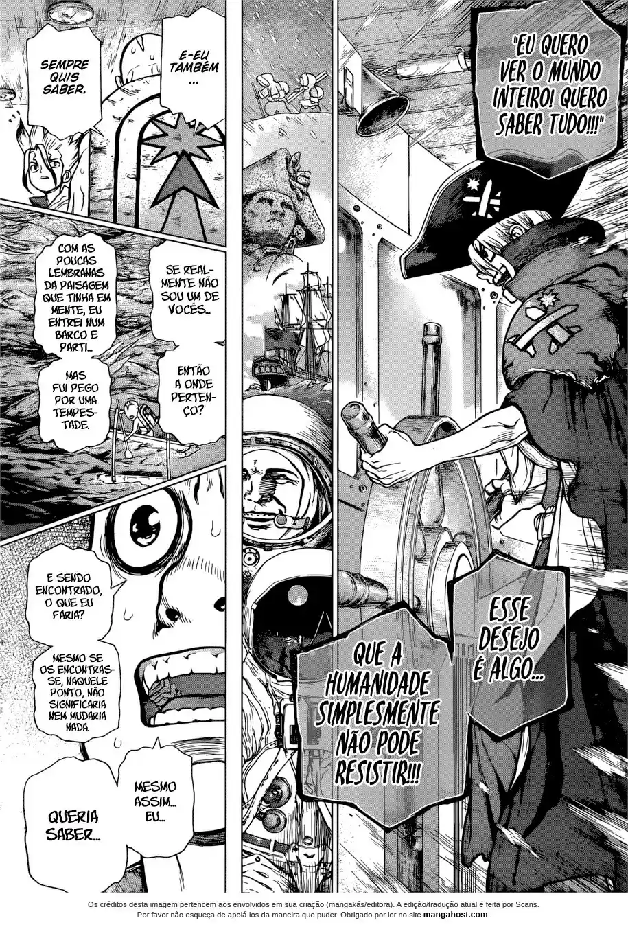Read Dr. Stone pt_BR Manga Online