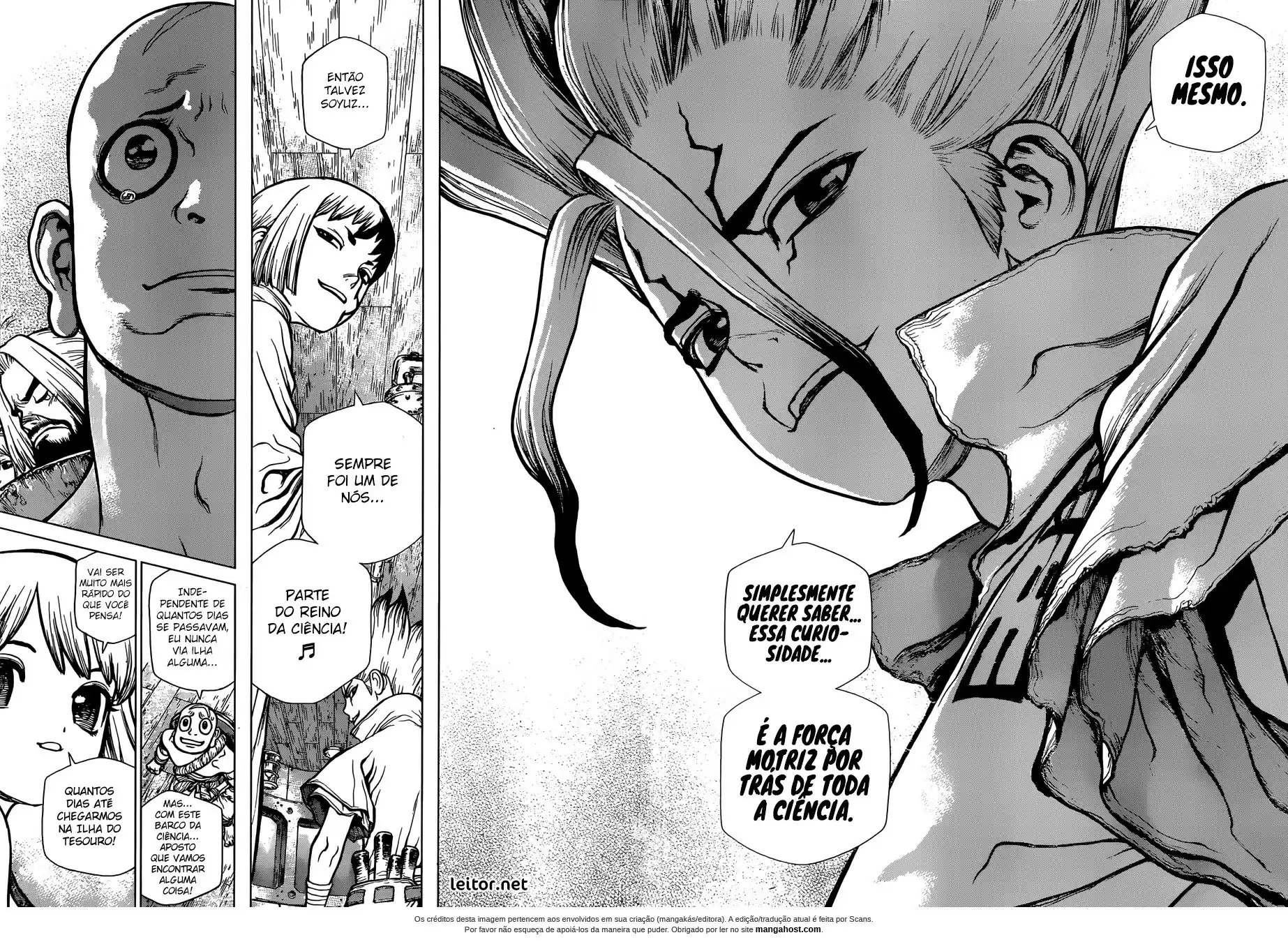 Read Dr. Stone pt_BR Manga Online