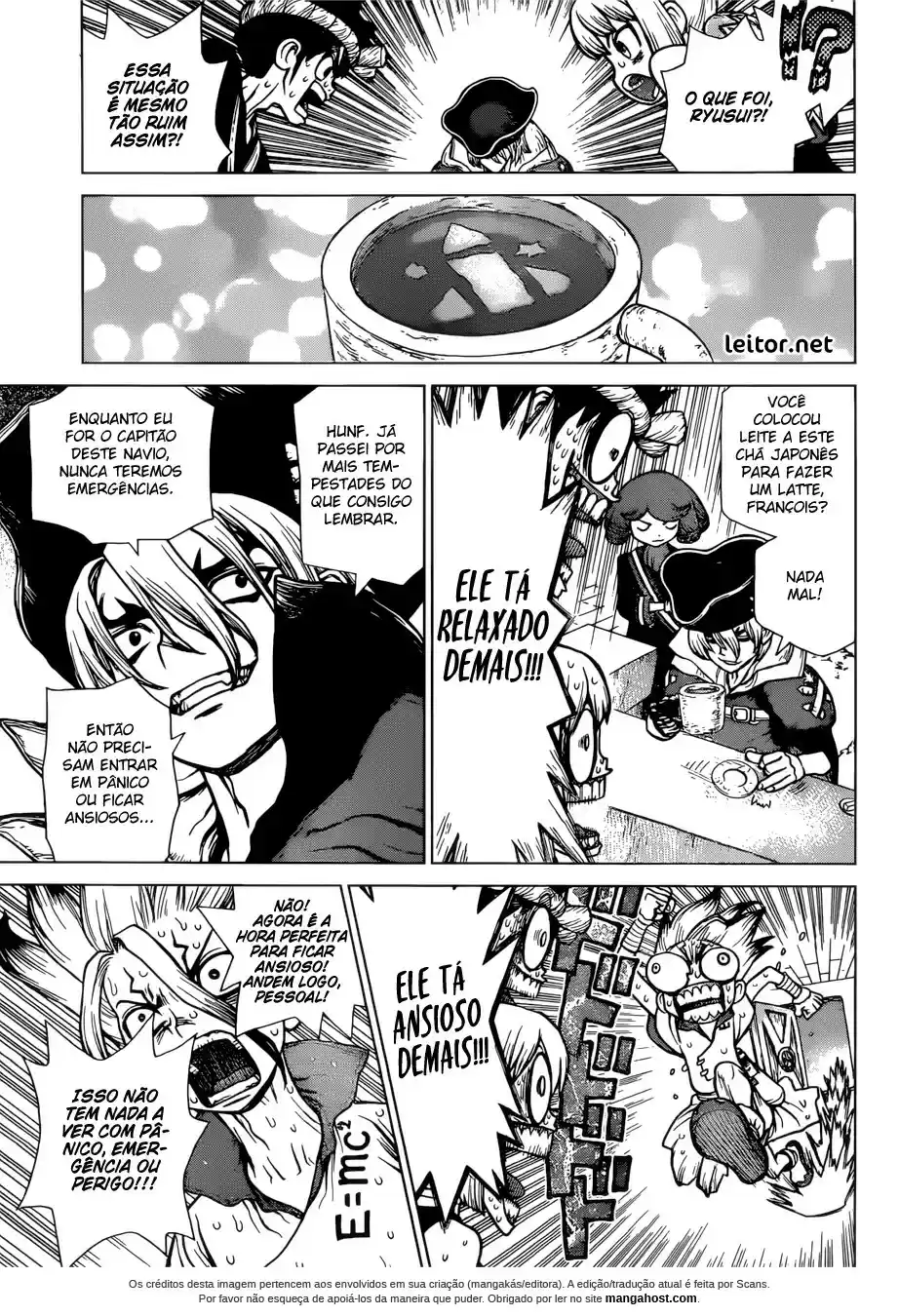 Read Dr. Stone pt_BR Manga Online