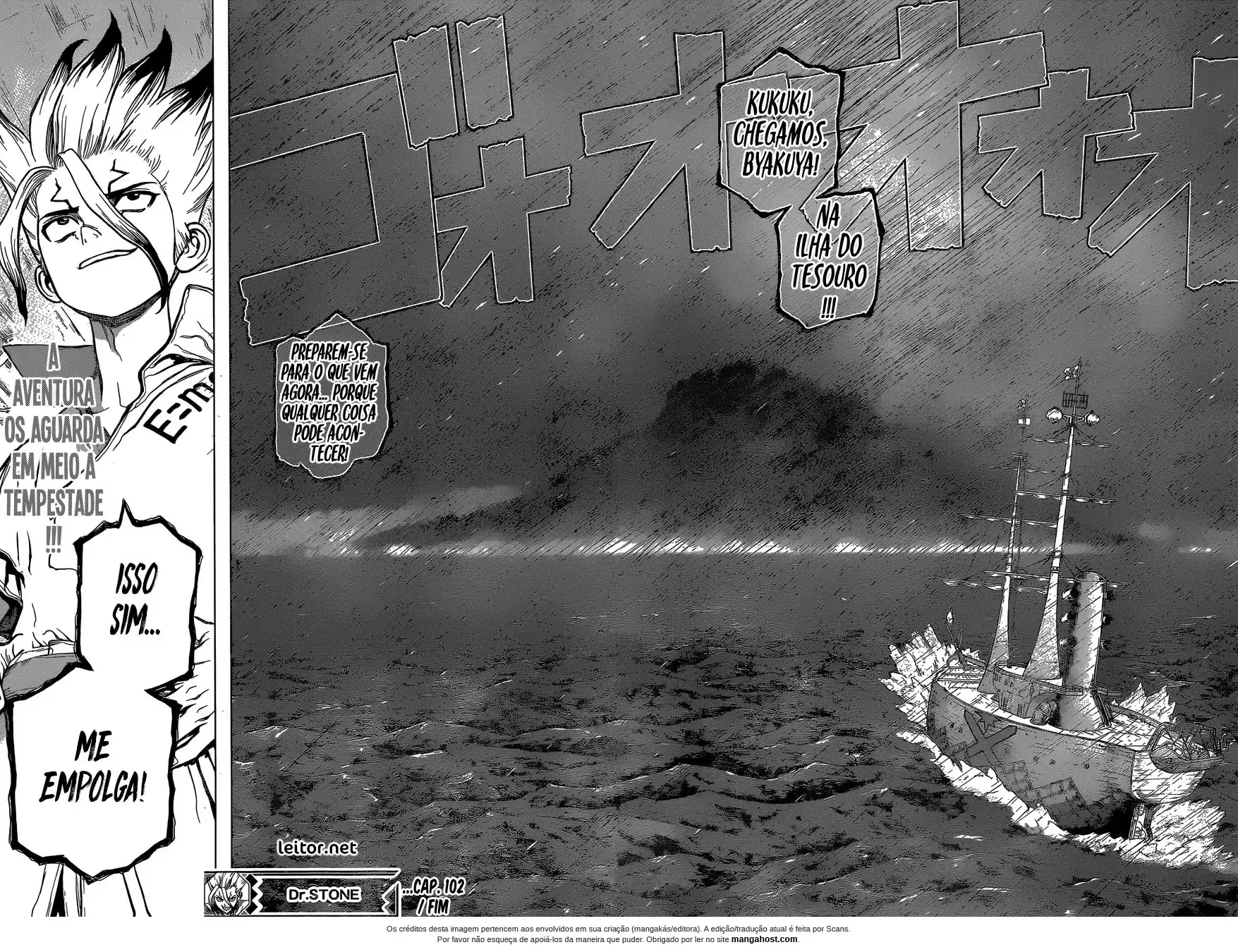 Read Dr. Stone pt_BR Manga Online