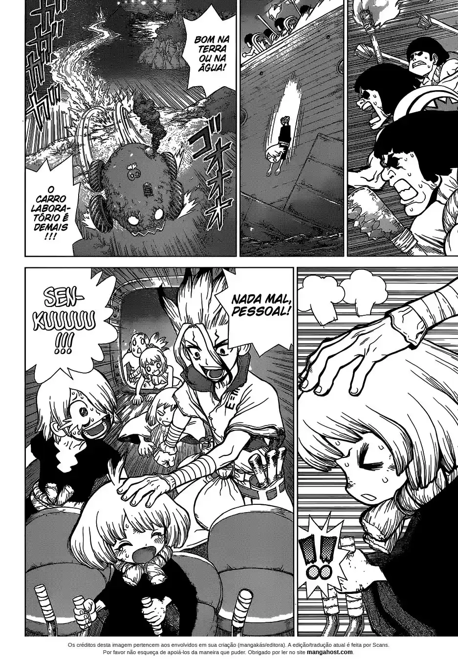 Read Dr. Stone pt_BR Manga Online