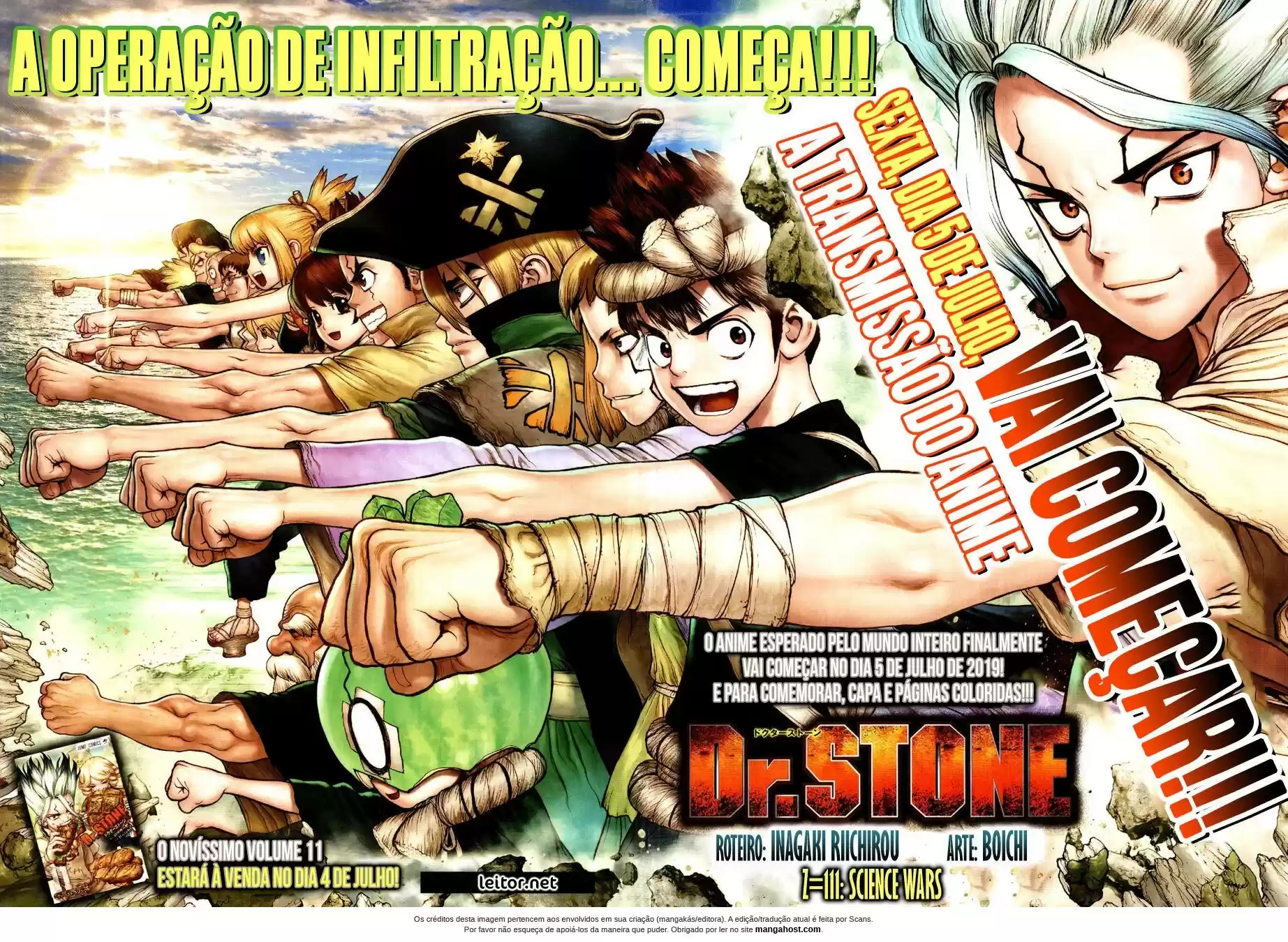 Read Dr. Stone pt_BR Manga Online
