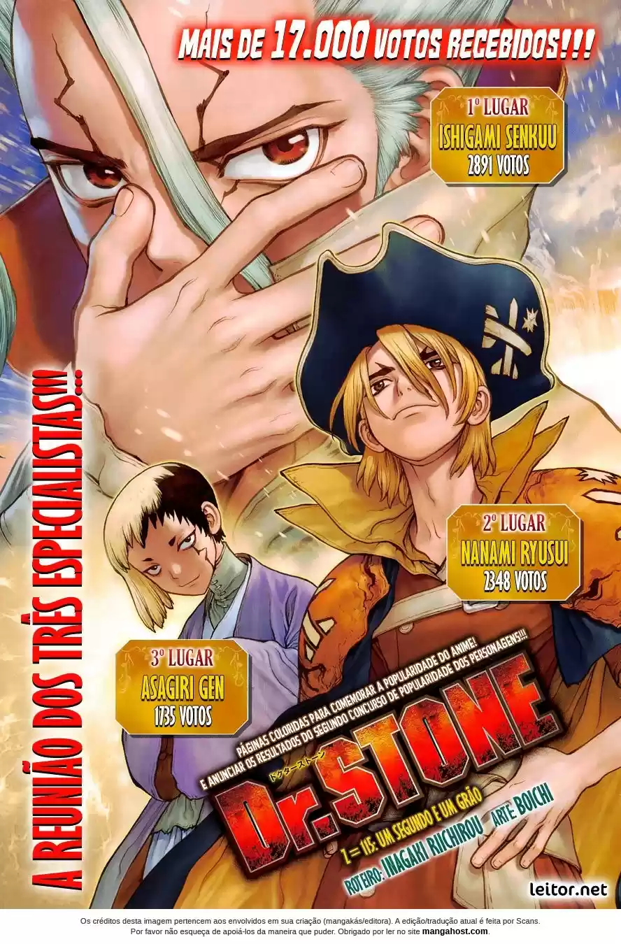 Read Dr. Stone pt_BR Manga Online