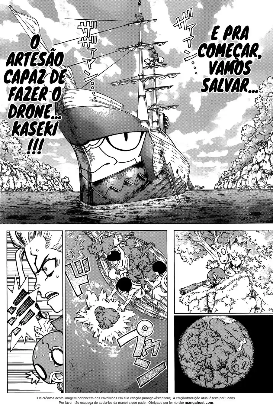 Read Dr. Stone pt_BR Manga Online