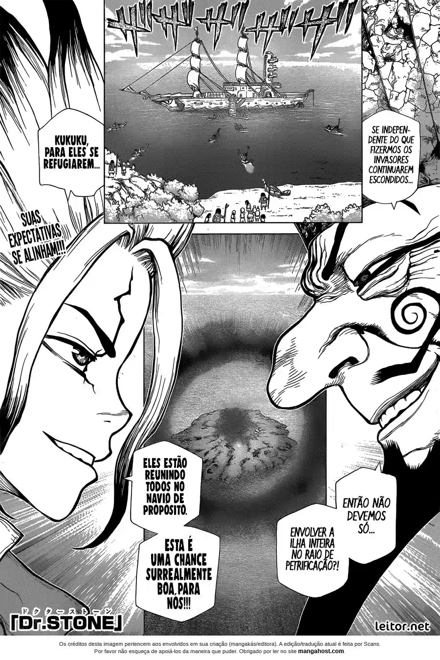 Read Dr. Stone pt_BR Manga Online