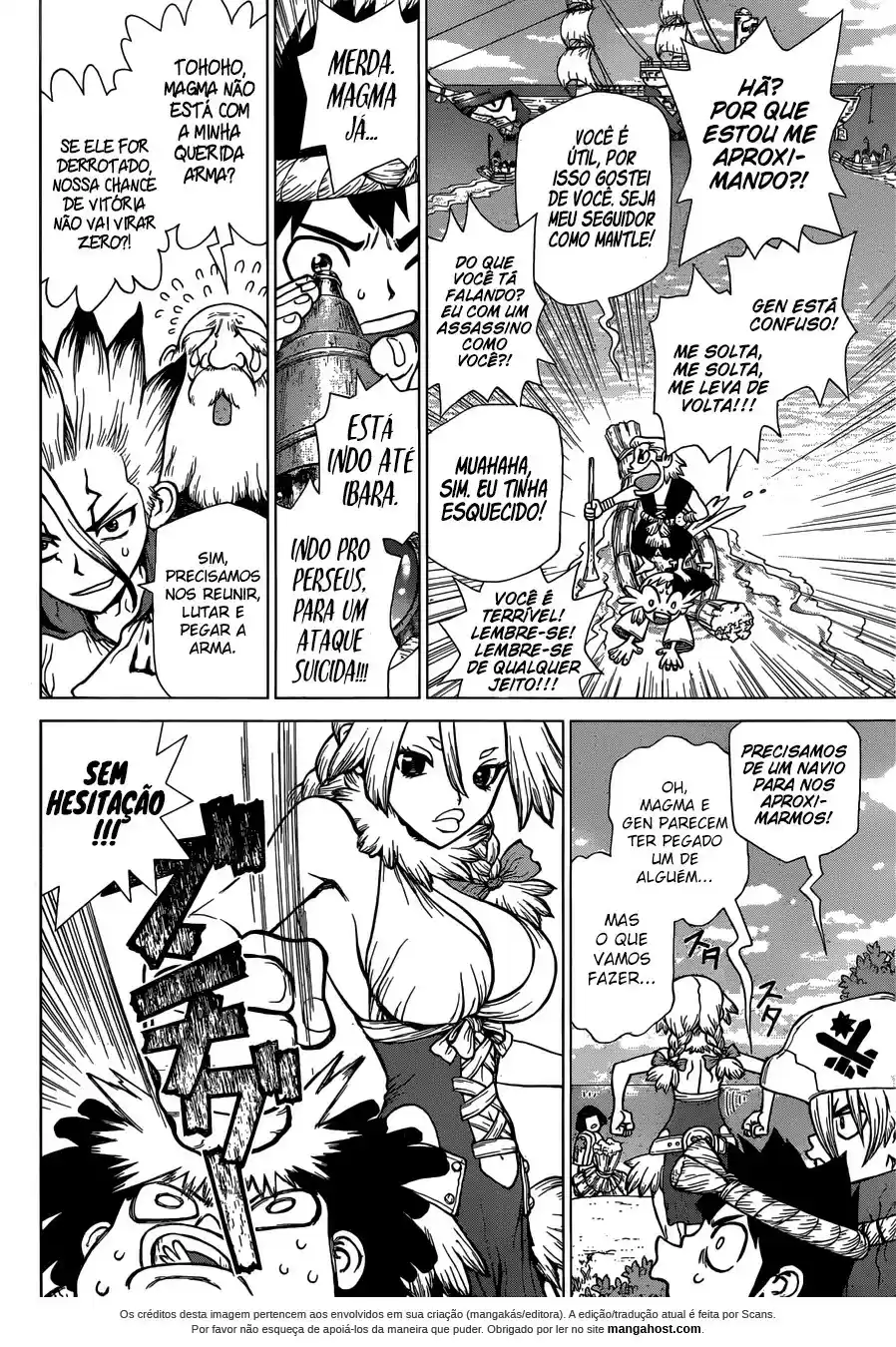 Read Dr. Stone pt_BR Manga Online
