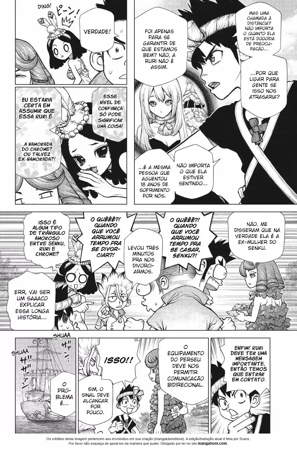 Read Dr. Stone pt_BR Manga Online
