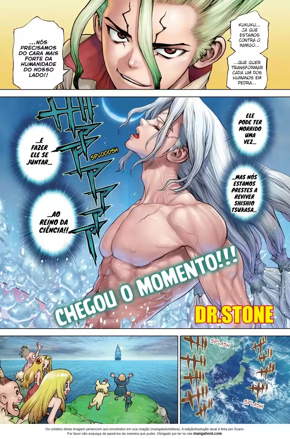 Read Dr. Stone pt_BR Manga Online