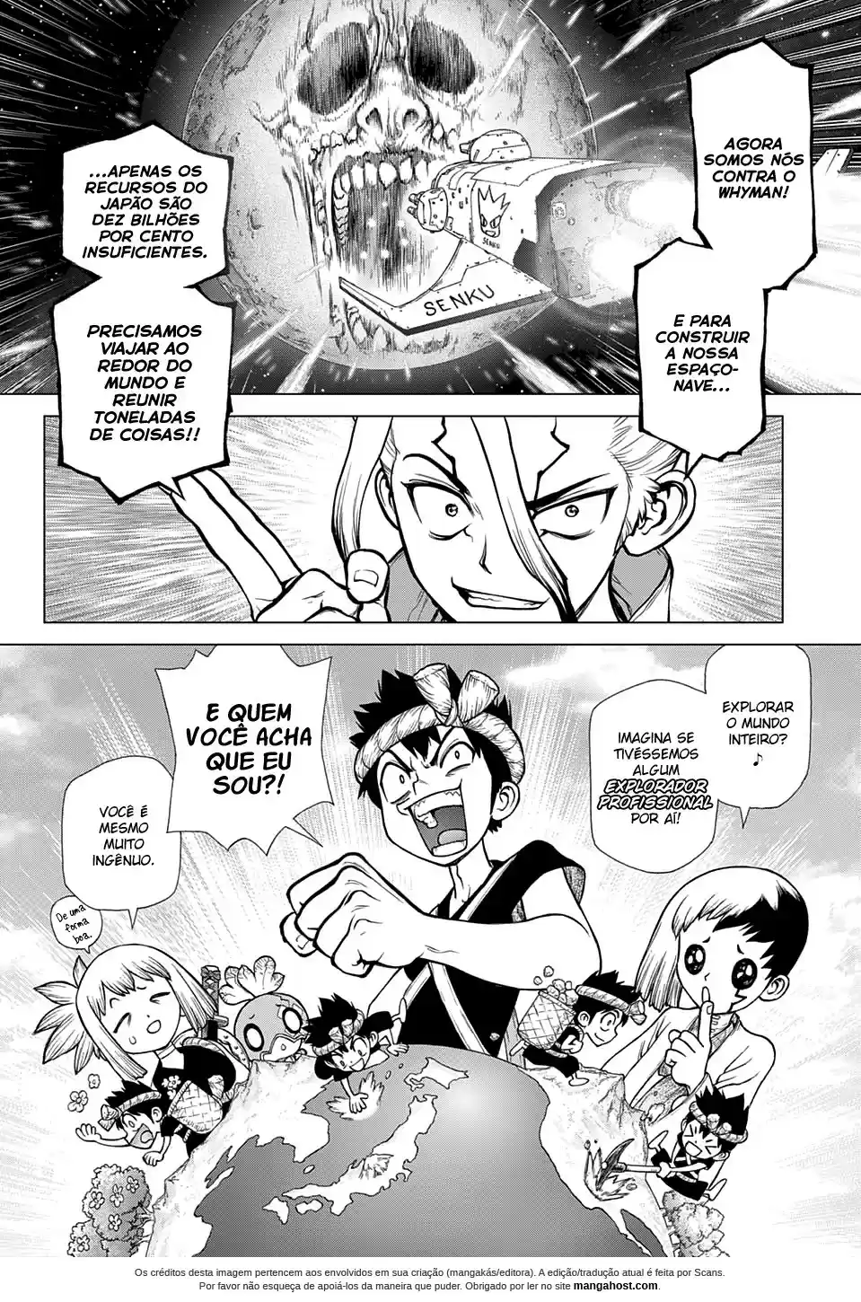 Read Dr. Stone pt_BR Manga Online