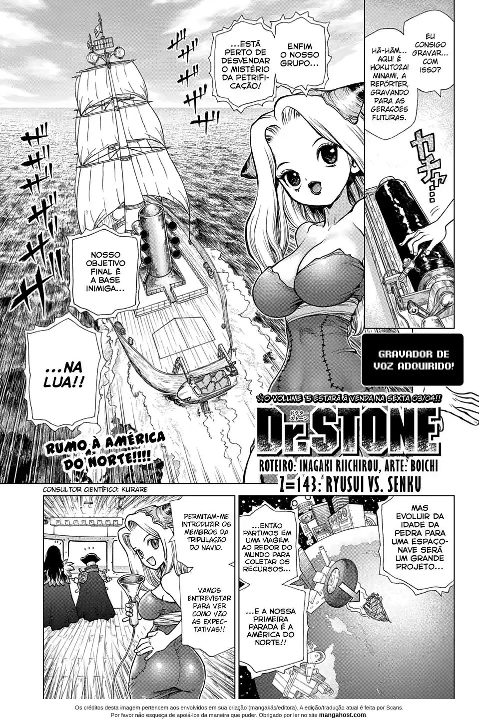 Read Dr. Stone pt_BR Manga Online