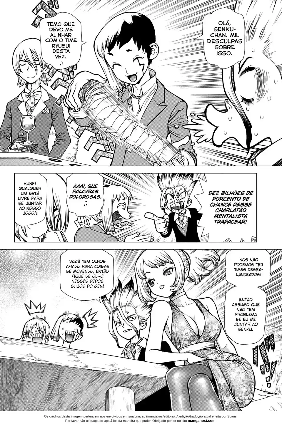 Read Dr. Stone pt_BR Manga Online