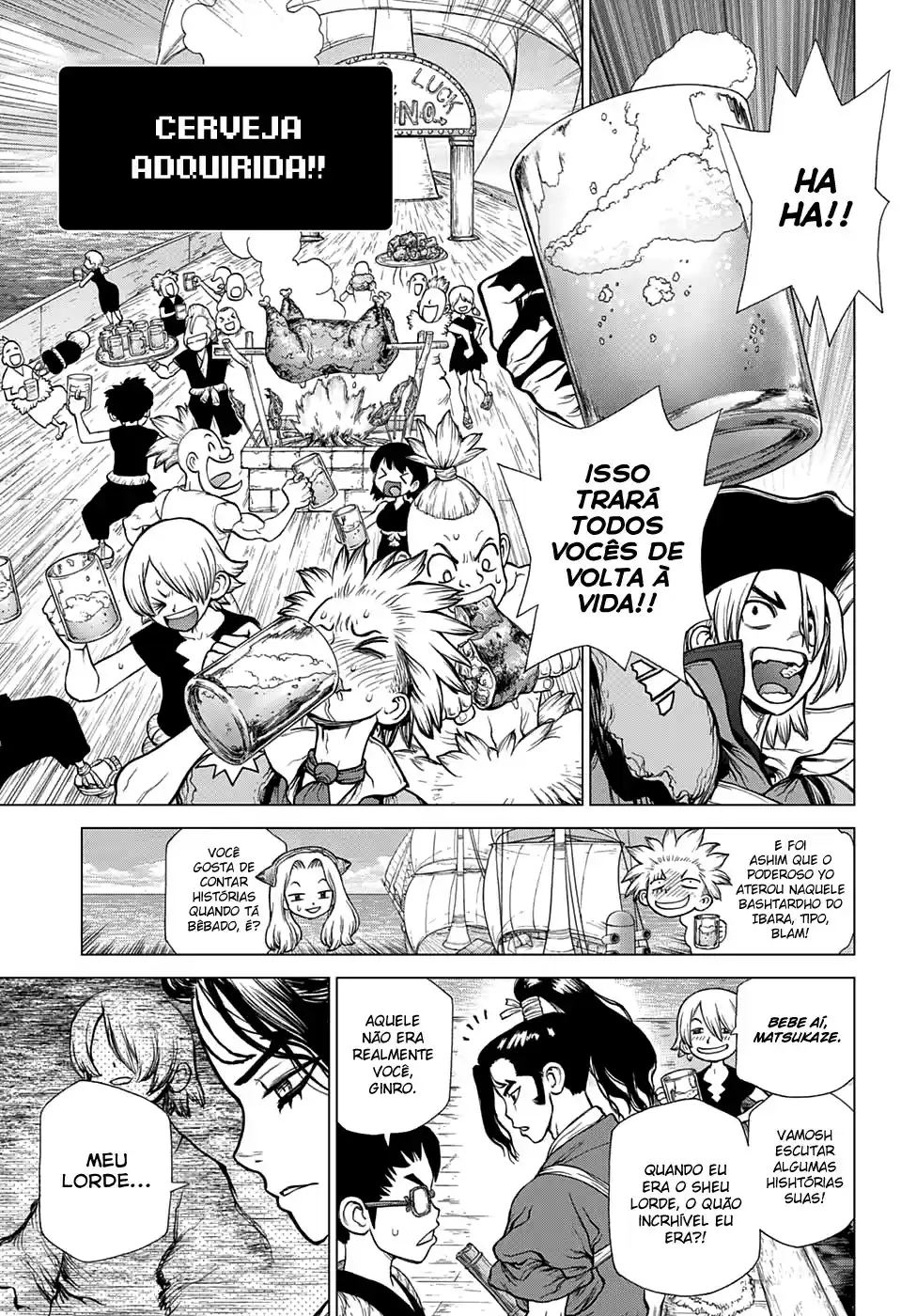 Read Dr. Stone pt_BR Manga Online