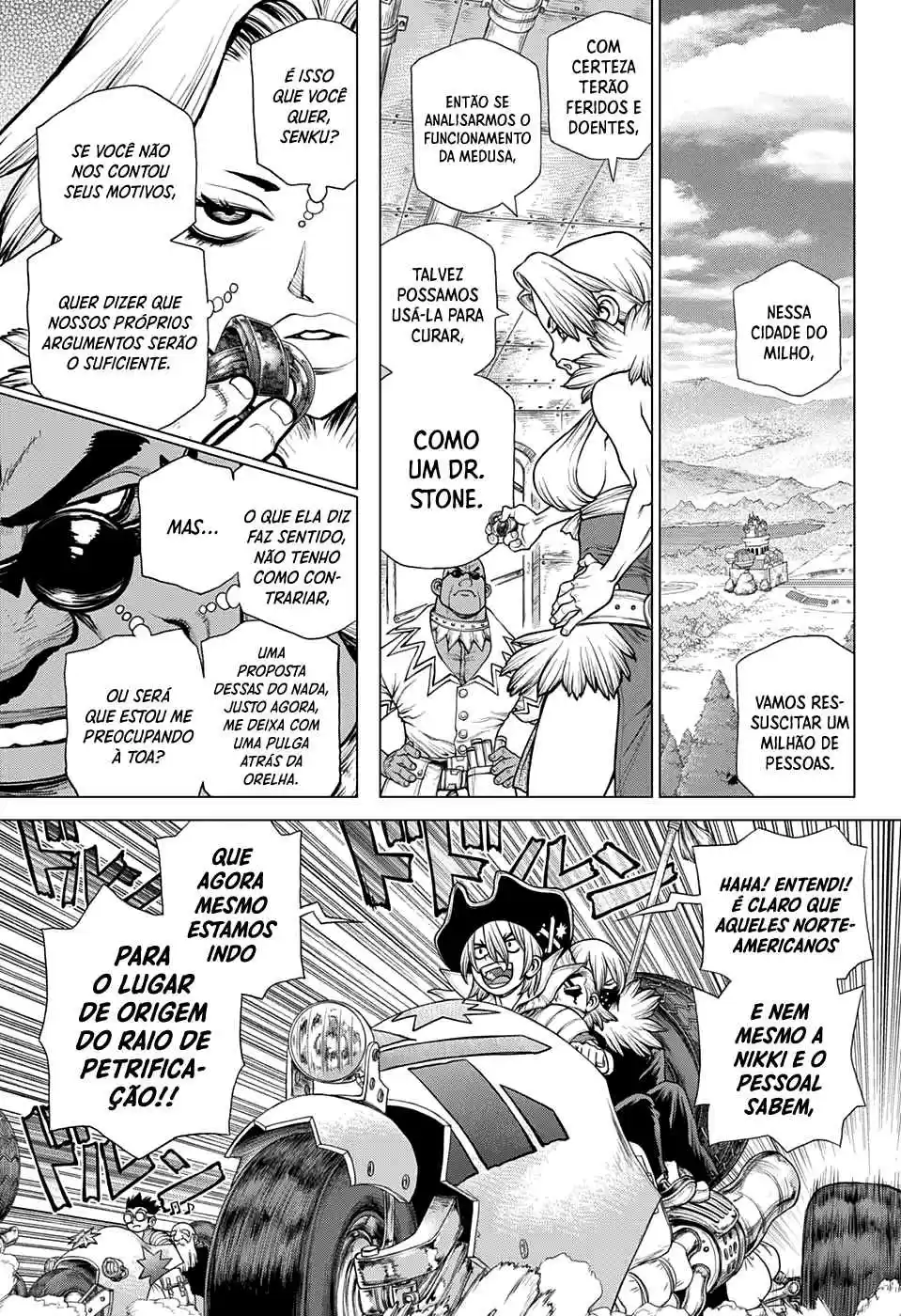 Read Dr. Stone pt_BR Manga Online