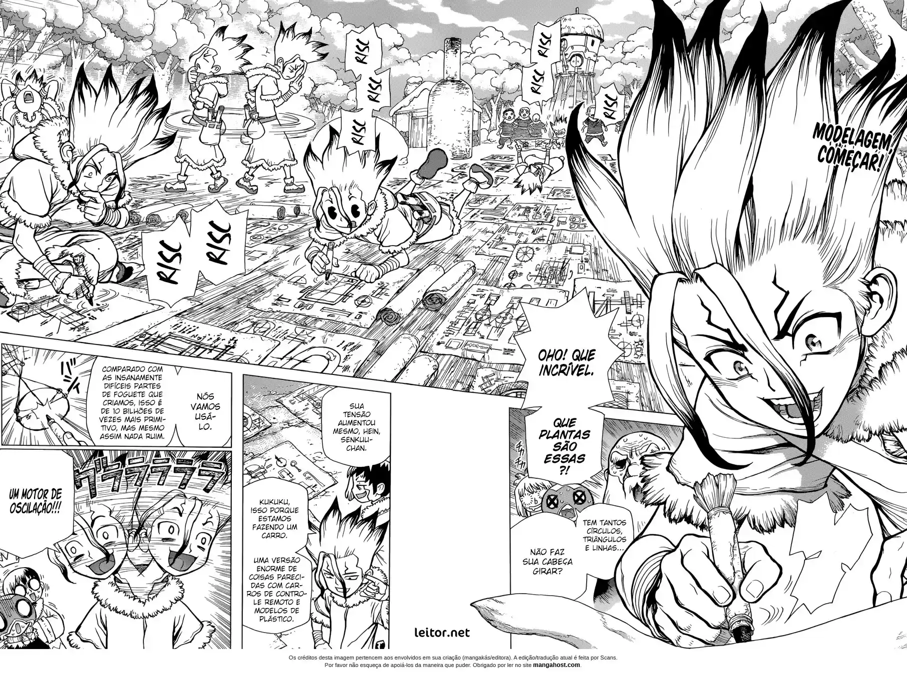 Read Dr. Stone pt_BR Manga Online