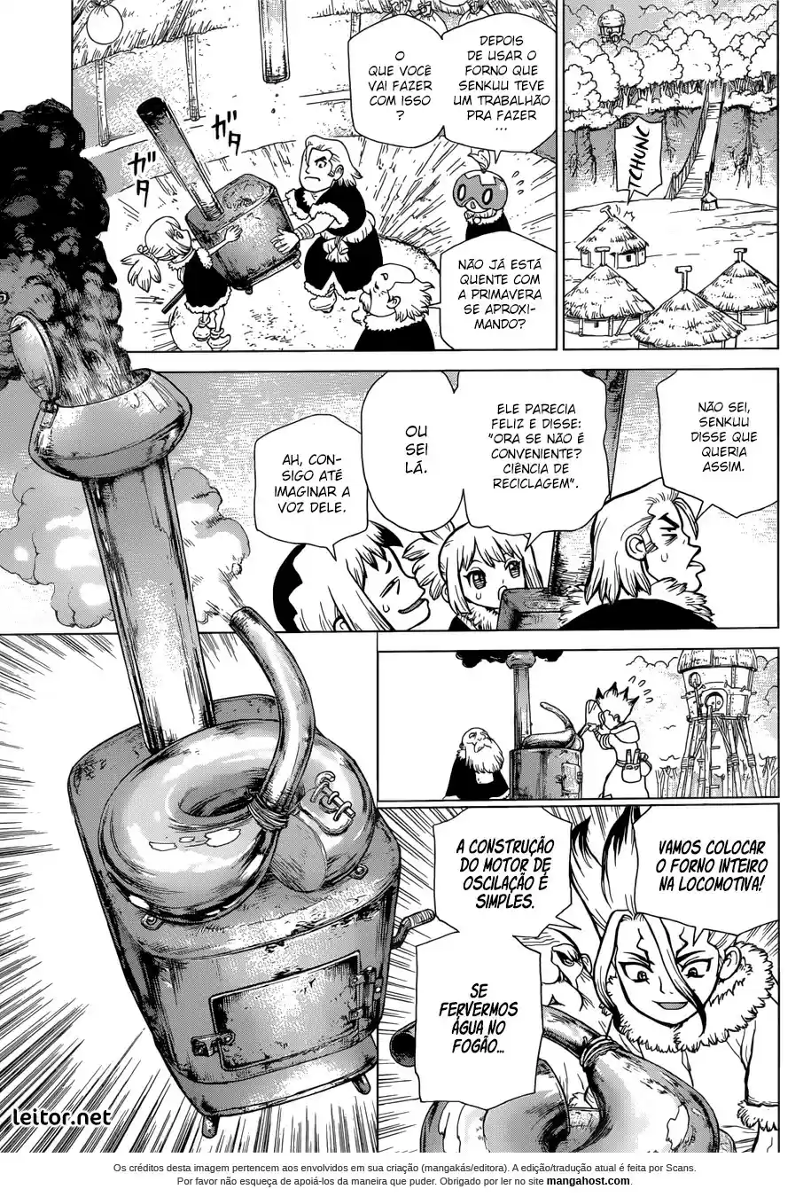 Read Dr. Stone pt_BR Manga Online