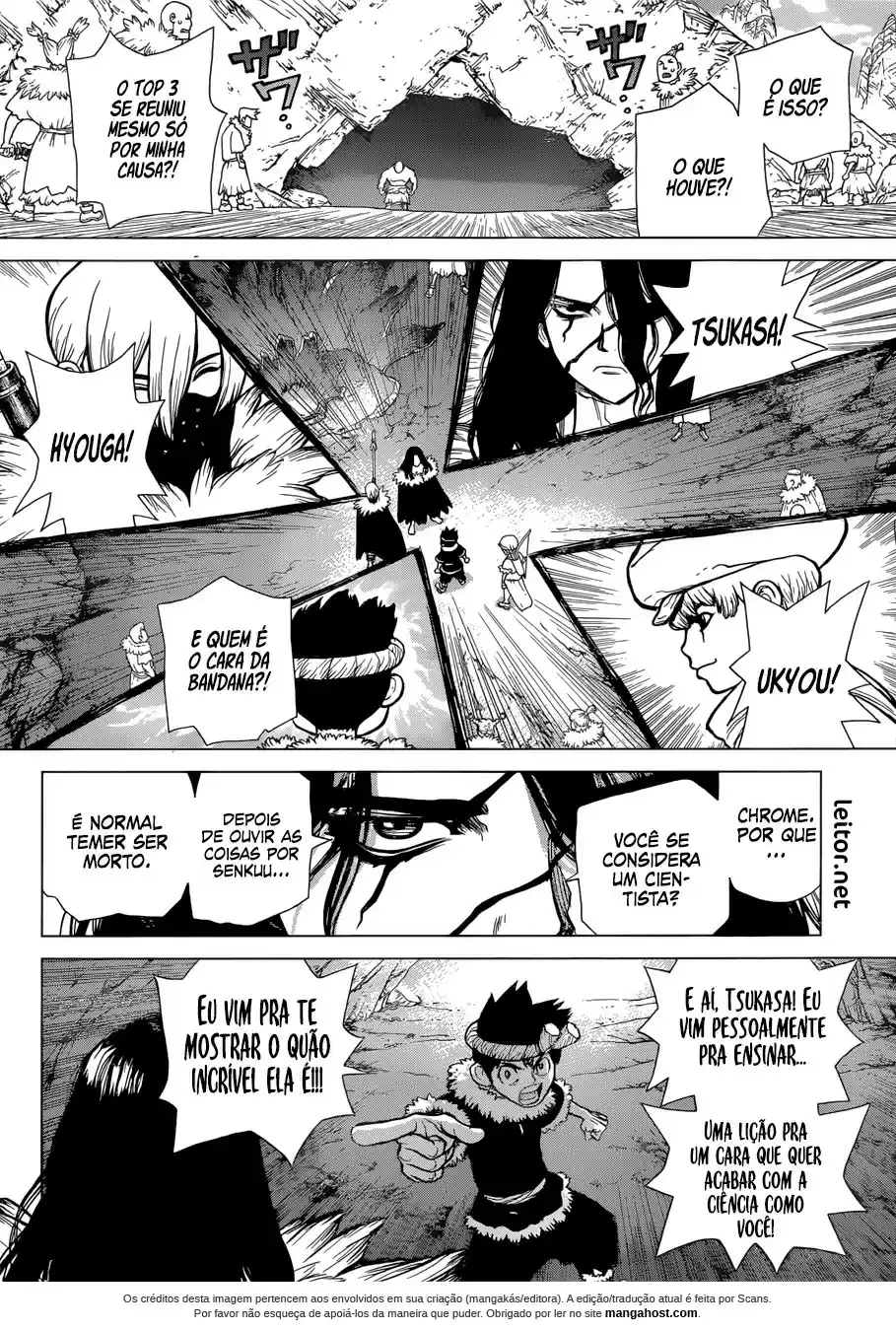 Read Dr. Stone pt_BR Manga Online