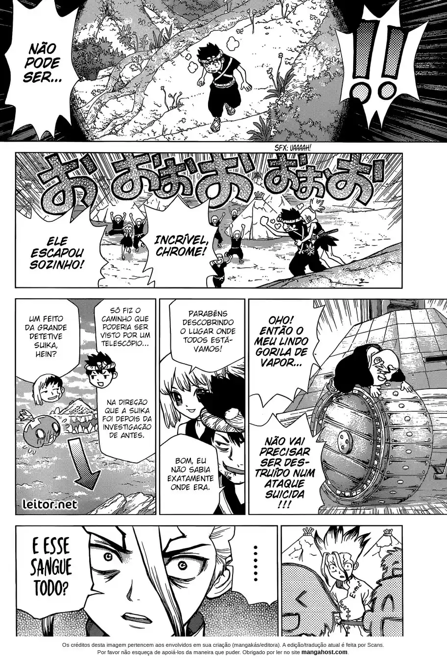 Read Dr. Stone pt_BR Manga Online