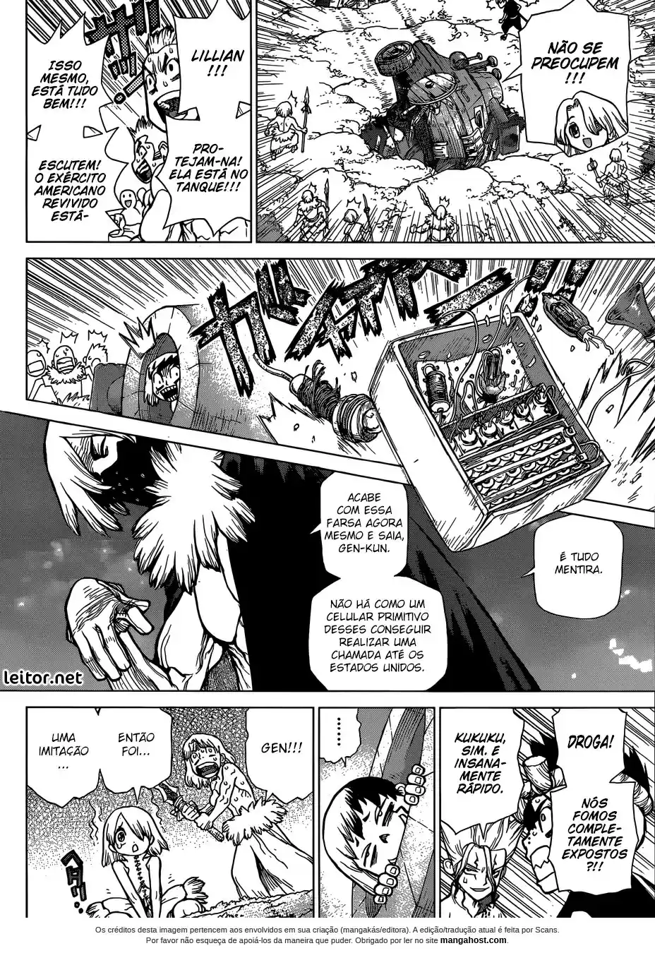 Read Dr. Stone pt_BR Manga Online