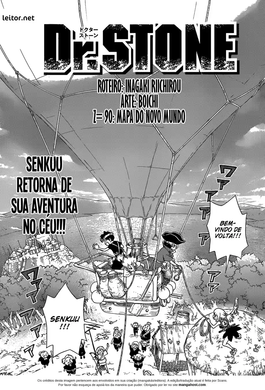 Read Dr. Stone pt_BR Manga Online
