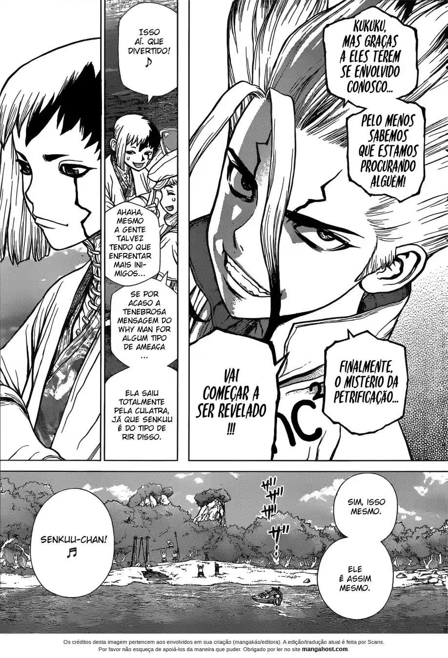 Read Dr. Stone pt_BR Manga Online