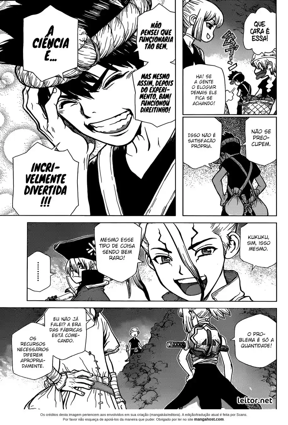 Read Dr. Stone pt_BR Manga Online