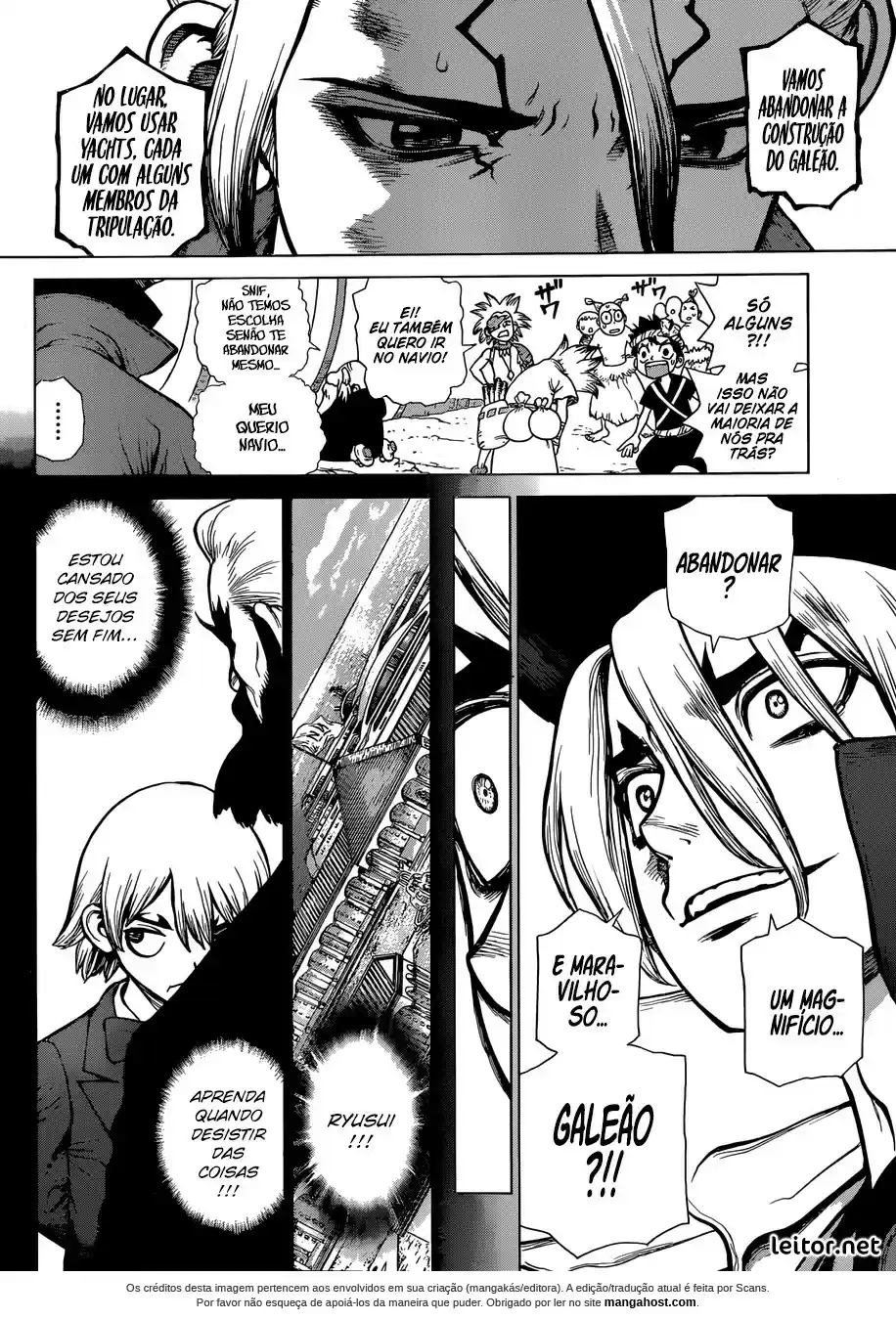 Read Dr. Stone pt_BR Manga Online