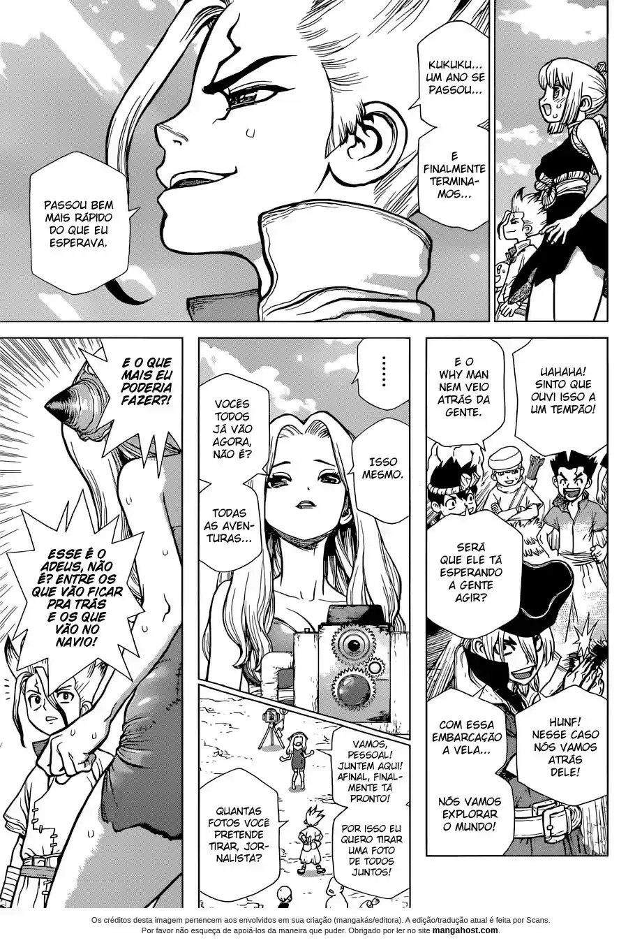 Read Dr. Stone pt_BR Manga Online