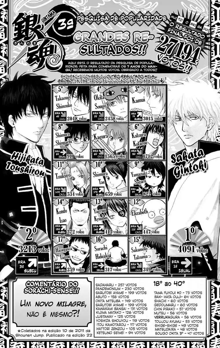 Read Gintama pt_BR Manga Online