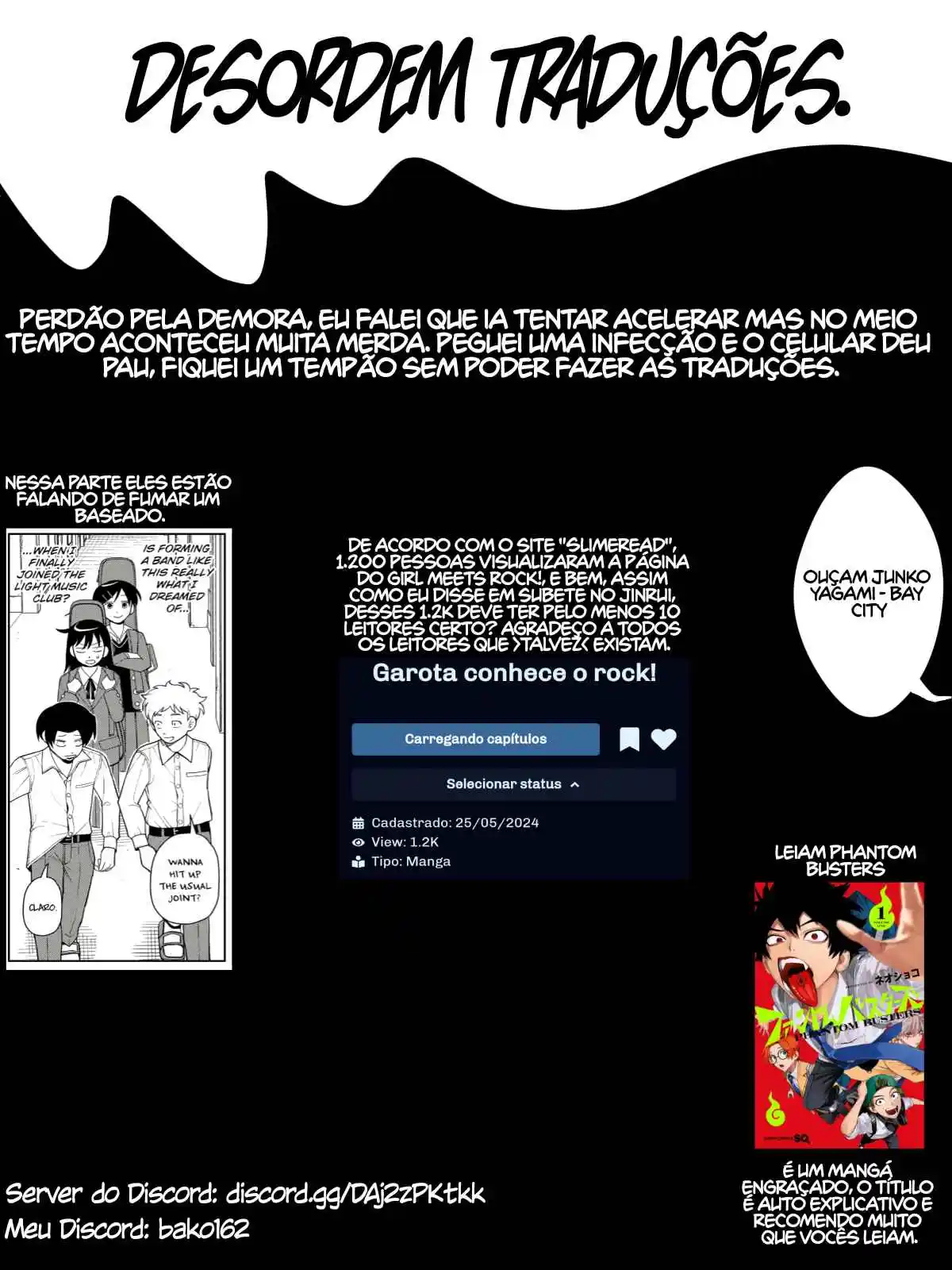 Read Girl meets Rock! pt_BR Manga Online