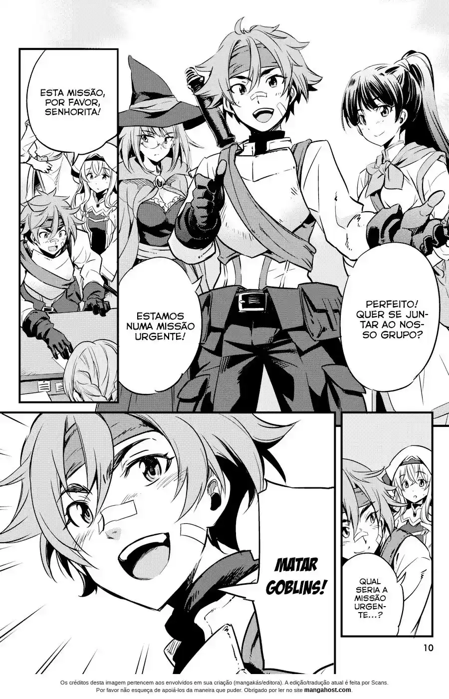 Read Goblin Slayer pt_BR Manga Online