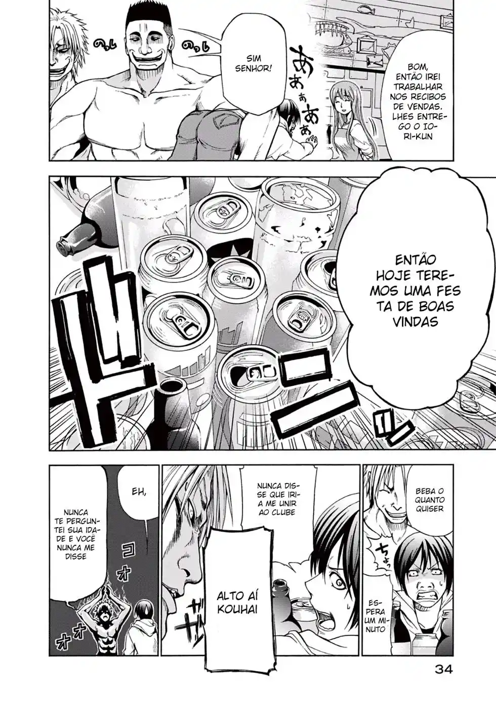 Read Grand Blue Dreaming pt_BR Manga Online