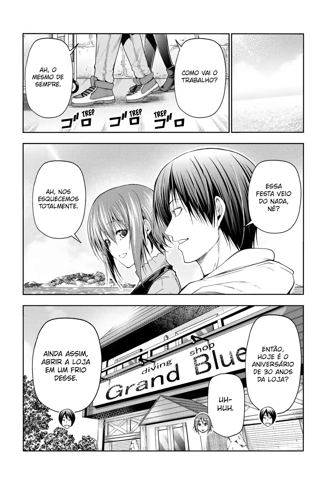 Read Grand Blue Dreaming pt_BR Manga Online