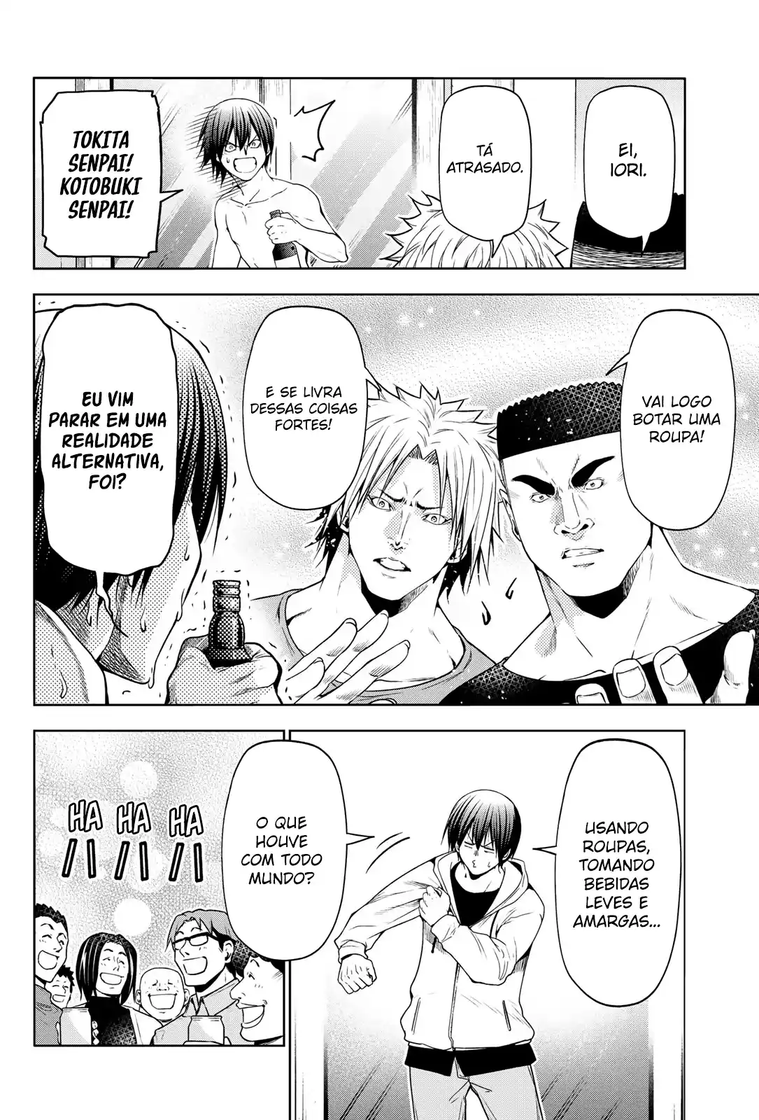 Read Grand Blue Dreaming pt_BR Manga Online
