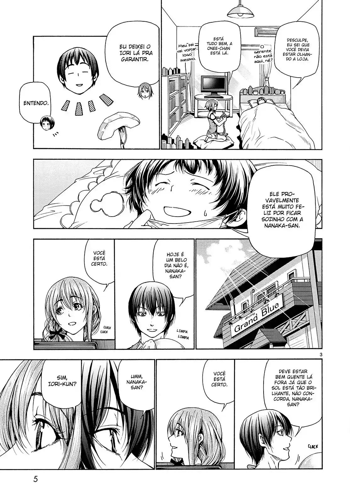 Read Grand Blue Dreaming pt_BR Manga Online